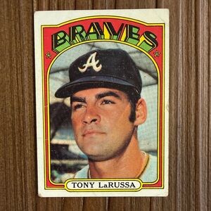 1972 TONY LA RUSSA Topps baseball card #451